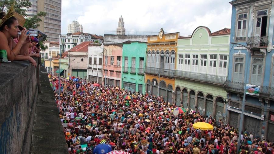 Bloco Boi Tolo, no Rio, em 2020 - Fernanda Dias/UOL