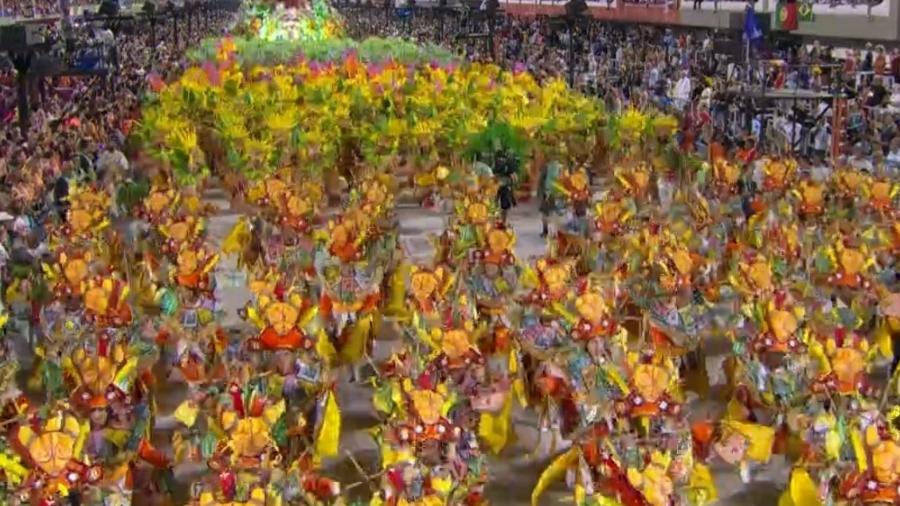 Desfile da Grande Rio - Reprodução/TV Globo