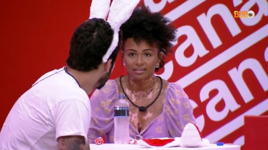 BBb 22: Natália desabafa sobre relação com Eliezer em papo com Scooby - Reprodução/Globoplay