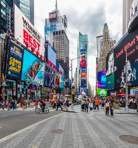 Times Square, em Nova York