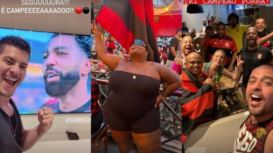 Famosos comemoram título do Flamengo na Libertadores da América - Reprodução/Instagram