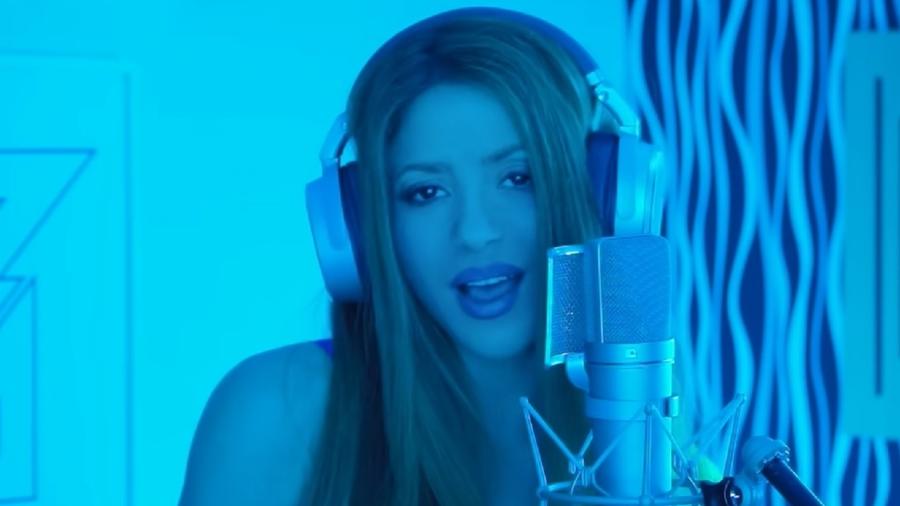 Shakira canta Kill Bill, de Sza, nas redes sociais - Reprodução/YouTube