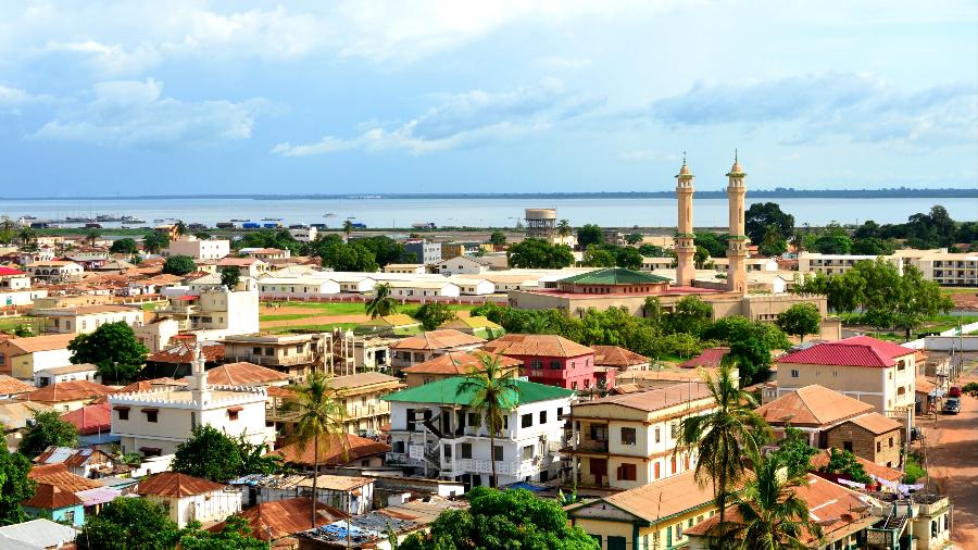 Cidade de Banjul, na Gâmbia Cidade de Banjul, na Gâmbia