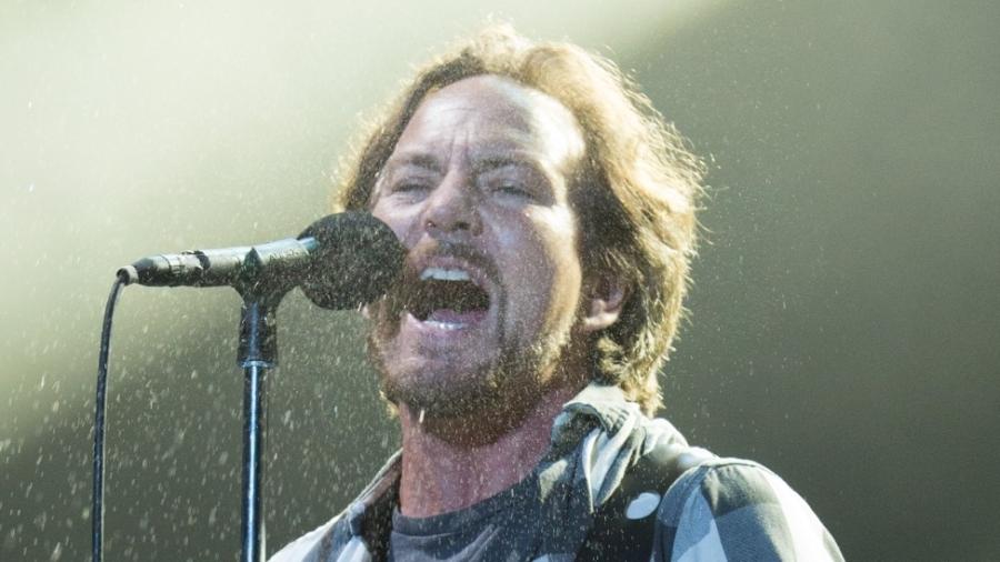 Pearl Jam se apresenta no estádio do Maracanã, no Rio de Janeiro, em 2015 - Marcos Hermes/T4F/Divulgação