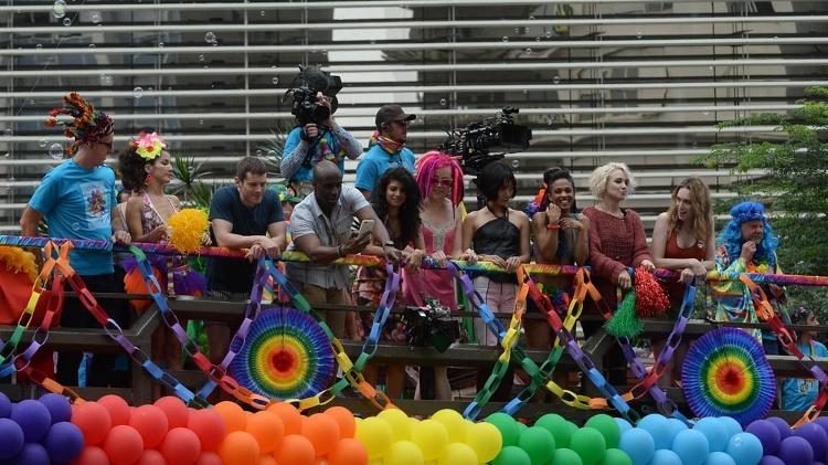 Sense8 na Parada Gay - Francisco Cepeda/AgNews - Francisco Cepeda/AgNews