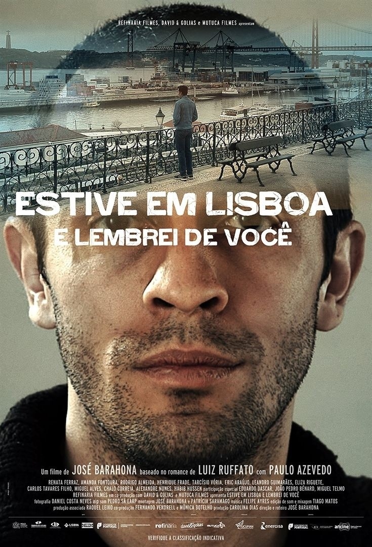 Pôster do filme "Estive em Lisboa e Lembrei de Você" - Divulgação
