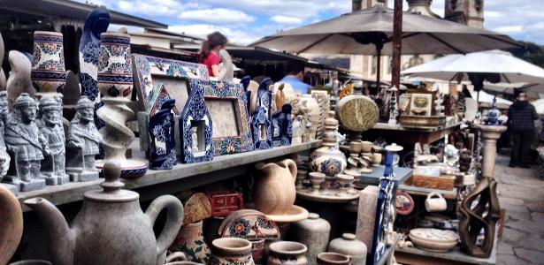 Feirinha de artesanato em Ouro Preto (MG) - Marcel Vincenti/UOL - Marcel Vincenti/UOL