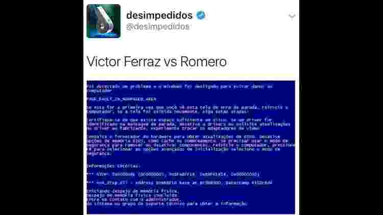 Reprodução/Twitter