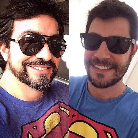 Padre Fábio de Melo e Evaristo Costa - Reprodução/Instagram