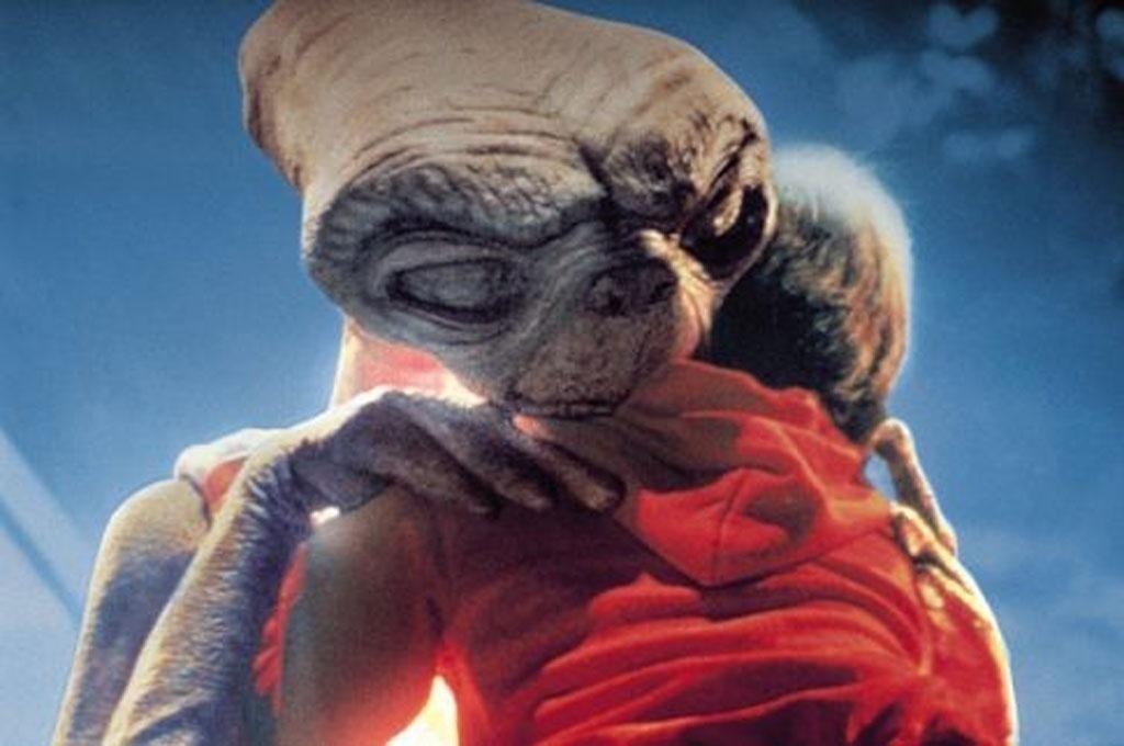 Cena de "E.T. - O Extraterrestre" (1982) - Reprodução