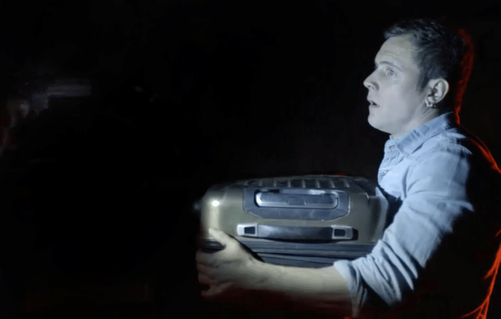 Gael começou a novela como marido que espancava a mulher - Divulgação/TV Globo