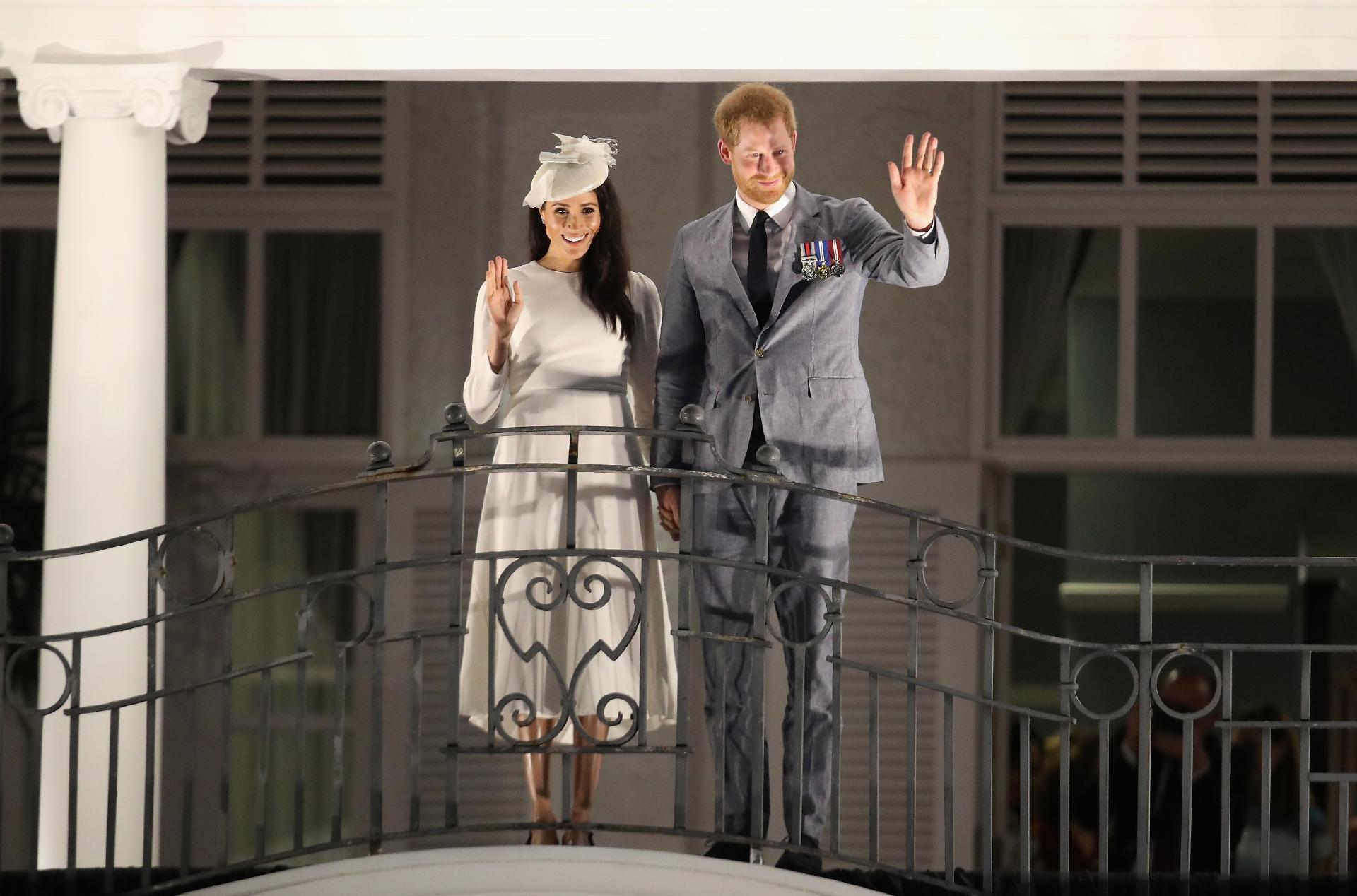 Meghan Markle e o príncipe Harry viajam à Fiji, na Oceania - Getty Images