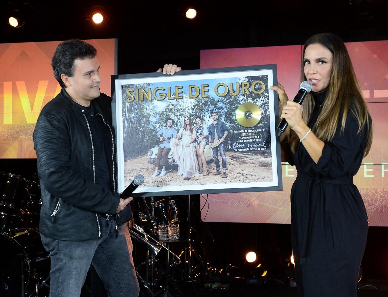 Ivete Sangalo participa de pocket show na sede da Google, em São Paulo - Francisco Cepeda/AgNews