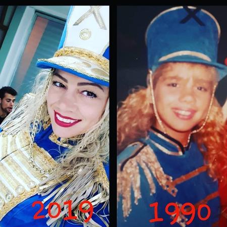 No livro, Catia relembra o tempo em que foi a paquita Miuxa no Xou da Xuxa - Reprodução/Instagram/@catiapaganote - Reprodução/Instagram/@catiapaganote