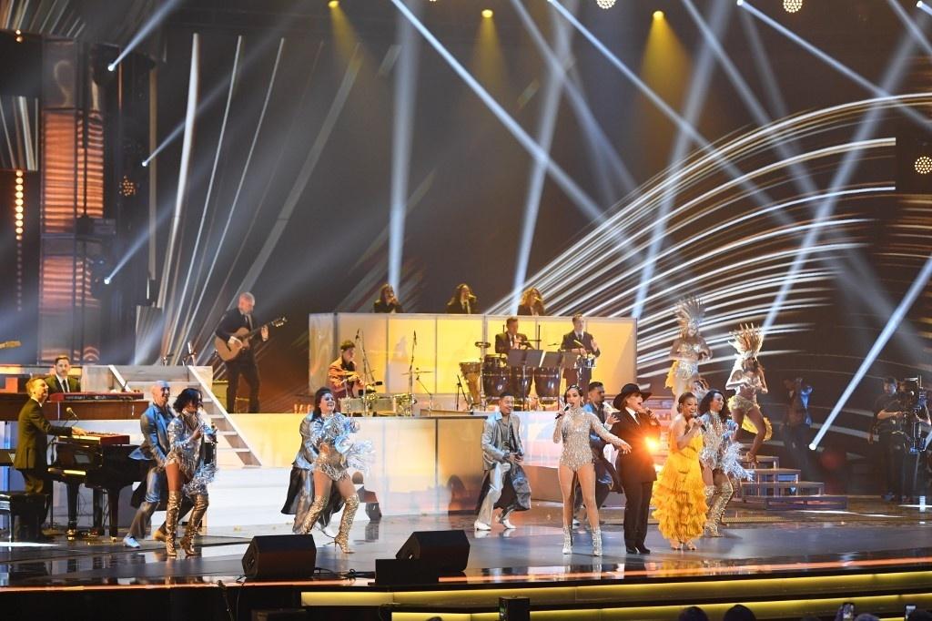 Anitta se apresentou na vigésima edição do Grammy Latino - Valerie Macon/AFP