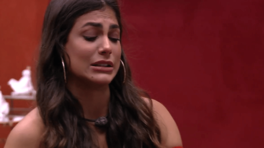 Mari chora após briga com Flay - Reprodução/Globoplay