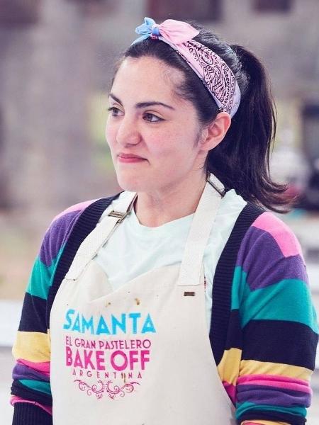 Samanta Casais, que venceu o "Bake Off Argentina", mas foi desclassificada - Reprodução/Instagram