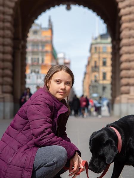 Ativista ambiental Greta Thunberg participa de ação contra Estado sueco - Reprodução/Instagram Greta Thunberg