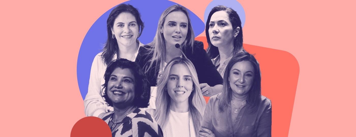 Seis mulheres foram eleitas vice-governadoras em 2022 - Arte/UOL