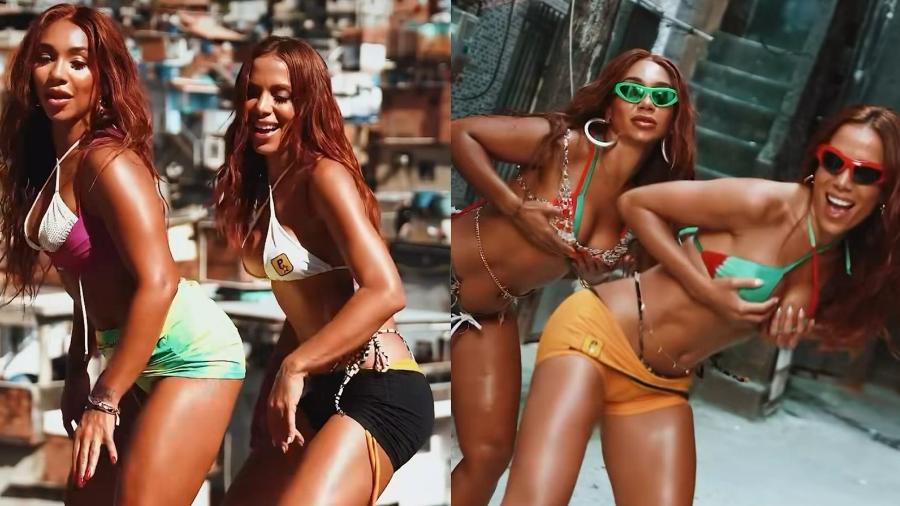 Aline Maia já dançou diversos clipes com Anitta