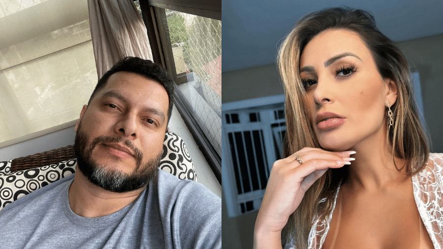 Andressa Urach e ex-marido, Thiago Lopes