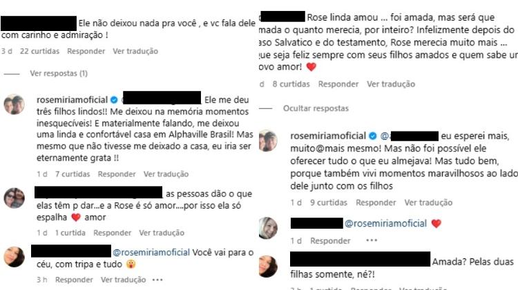 Rose Miriam Di Matteo reage a comentários sobre sexualidade de Gugu