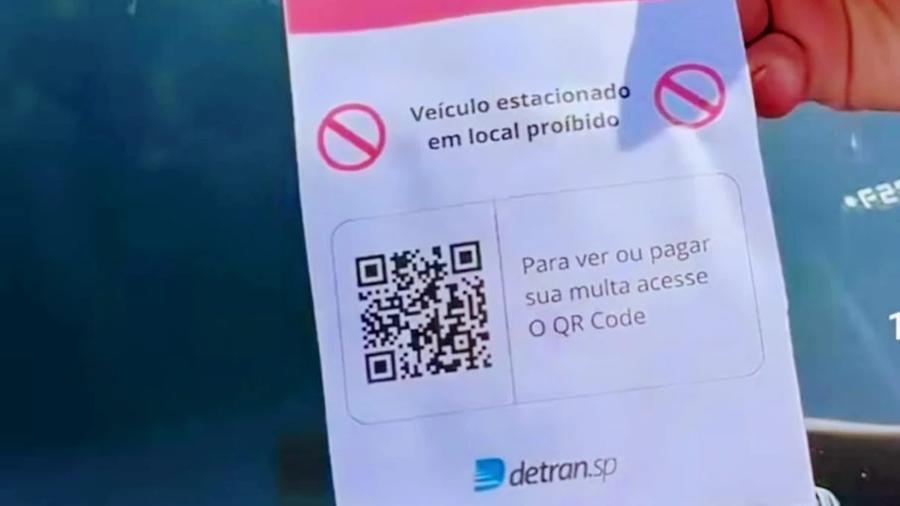 Bilhete do boato não é malicioso, mas também não foi emitido pelo Detran; brincadeira sem graça? - Reprodução