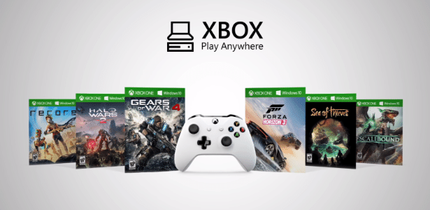 Programa Xbox Play Anywhere é uma das principais novidades da atualização; jogos comprados poderão ser jogados no console ou no PC - Reprodução
