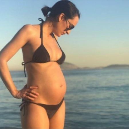 Maria Prata mostra barriguinha da gravidez - Reprodução/Instagram/mariaprata