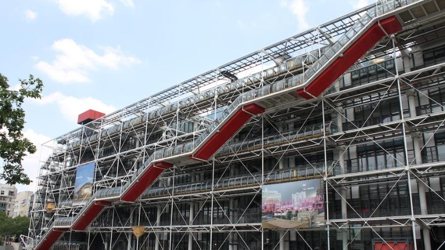 Centro Georges Pompidou, em Paris - Alexander Johmann/www.flickr.com/photos/alexander_johmann/5349750357