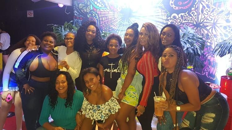 Jojo Todynho na festa de aniversário da filha do funkeiro Mr. Catra - Divulgação - Divulgação