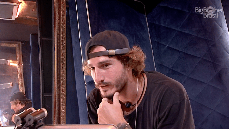 alan no confessionário - Reprodução/GloboPlay - Reprodução/GloboPlay