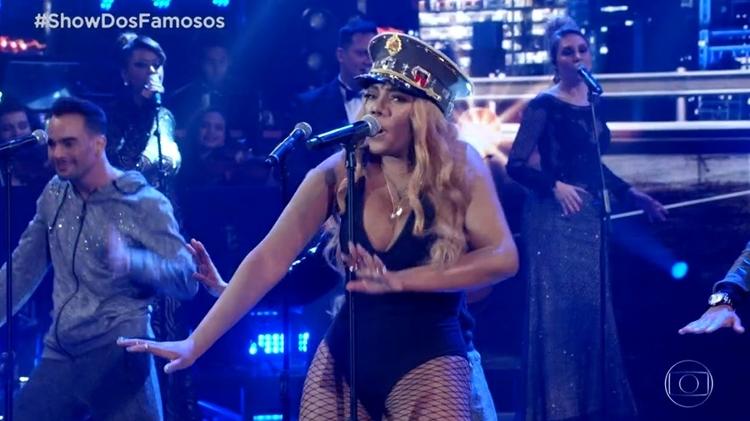 Ludmilla faz homenagem à Beyoncé no Show dos Famosos - Reprodução/Globo - Reprodução/Globo