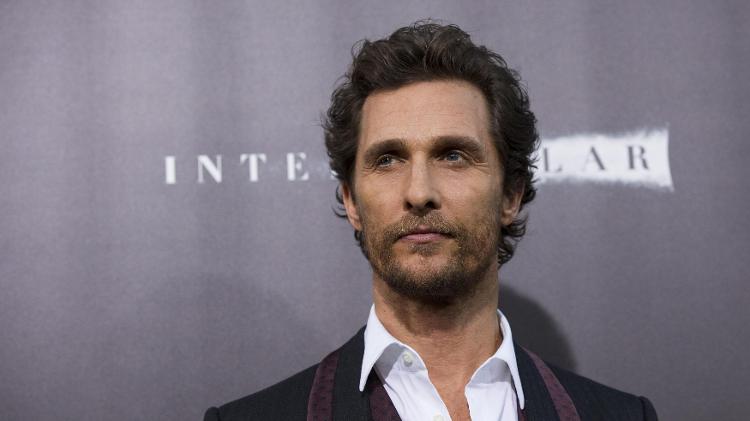 O ator Matthew McConaughey foi eleito um dos mais atraentes de todos os tempos O ator Matthew McConaughey foi eleito um dos mais atraentes de todos os tempos