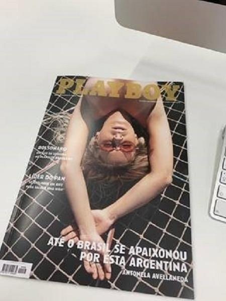 Ex-BBB Antonela Avellaneda é capa da Playboy de Portugal de outubro de 2019 - Bernardo Coelho | CO Assessoria