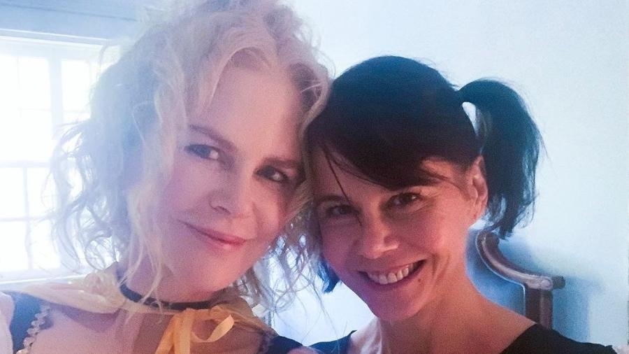 Nicole Kidman e a irmã, Antonia Kidman, preparadas para o Halloween - Reprodução/ Instagram