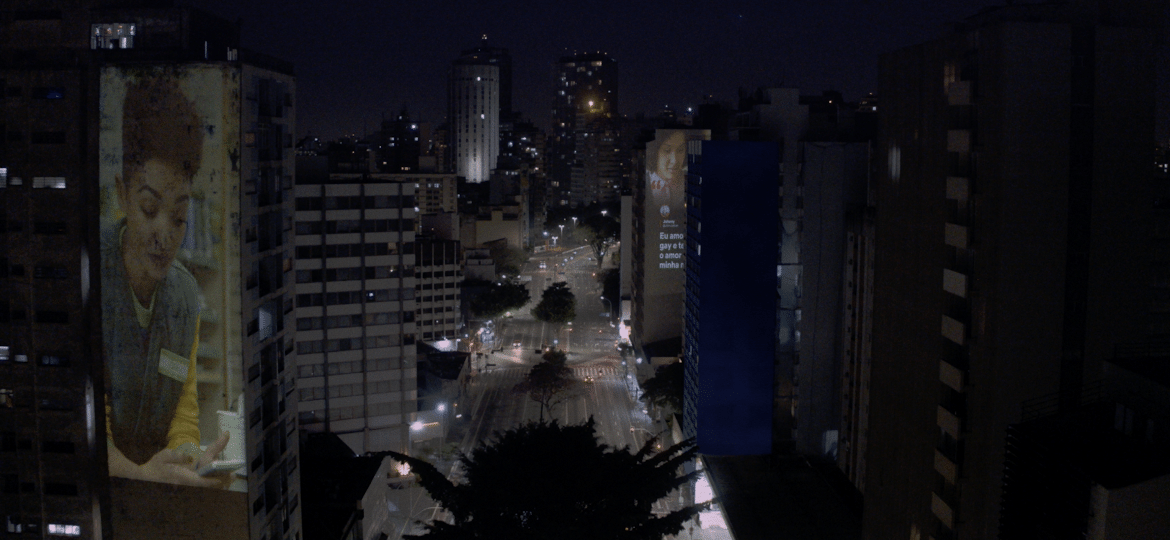 Netflix projeta séries em prédios da avenida Paulista, em São Paulo - Divulgação