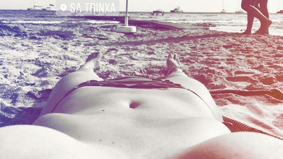 Luana Piovani faz topless em Ibiza - Reprodução/Instagram