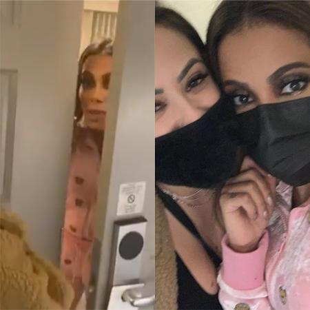 Anitta atende fã em porta de seu quarto em Nova York - Reprodução / Instagram