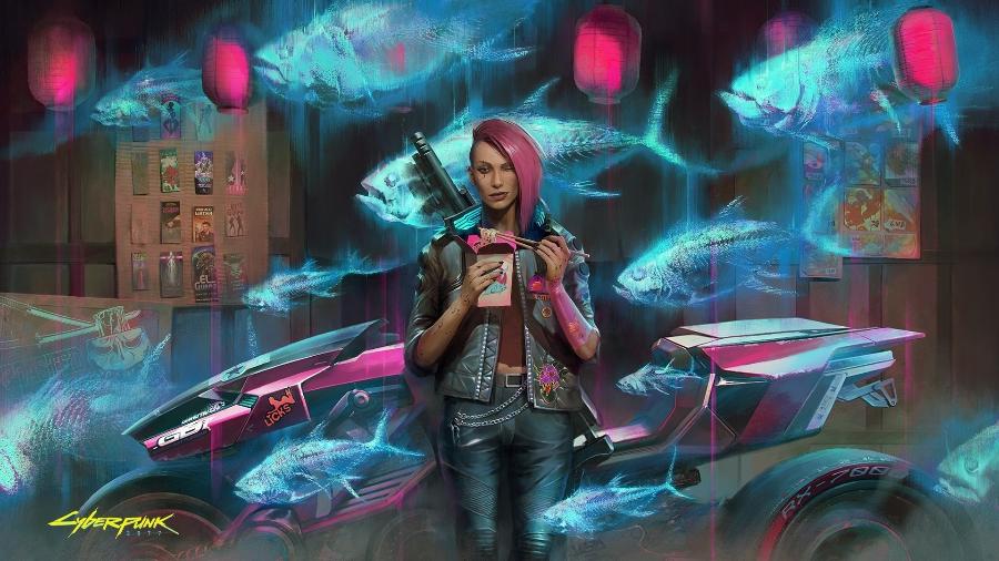 Cyberpunk 2077 deve chegar ao PS5 em breve - Divulgação/CD Projekt