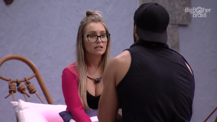 Carla Diaz tem DR com Arthur no BBB 21 - Reprodução/Globoplay - Reprodução/Globoplay