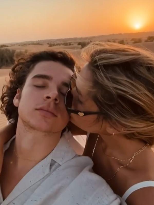 João Figueiredo e Sasha em Dubai - Reprodução/Instagram