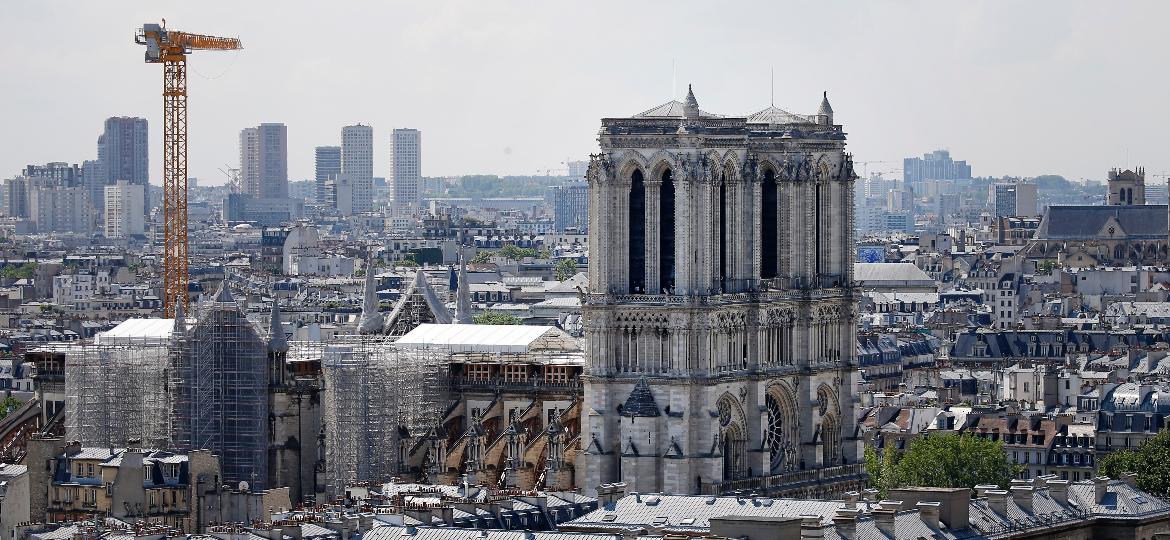 Catedral de Notre-Dame em reforma - Chesnot/Getty Images