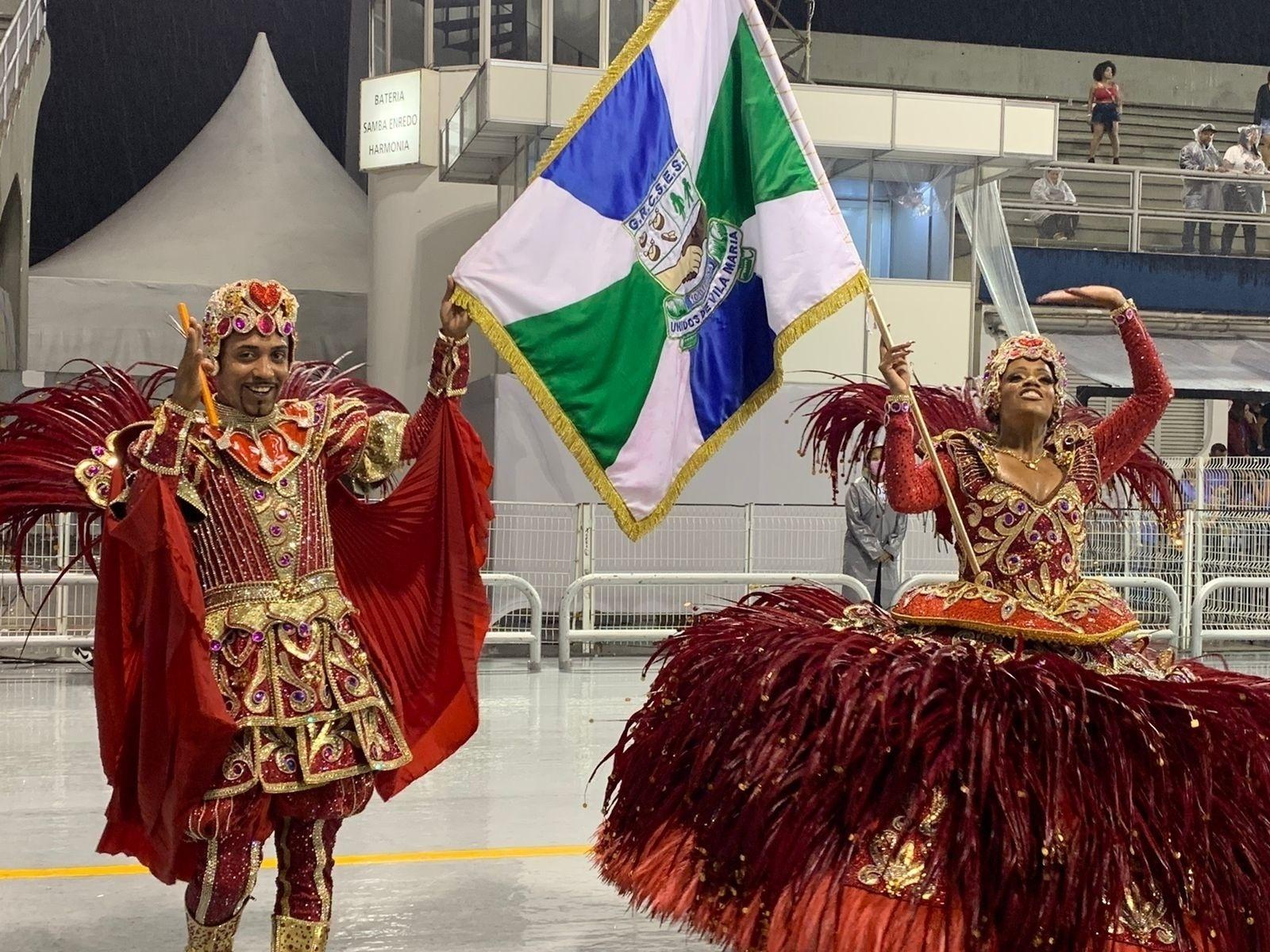 Desfile da Unidos de Vila Maria, quinta colocada no Grupo Especial - Bruno Laurato/Colaboração para o UOL