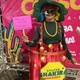Eliane Leão se fantasiou de "geleia de Shakira" para o Carnaval - Arquivo pessoal