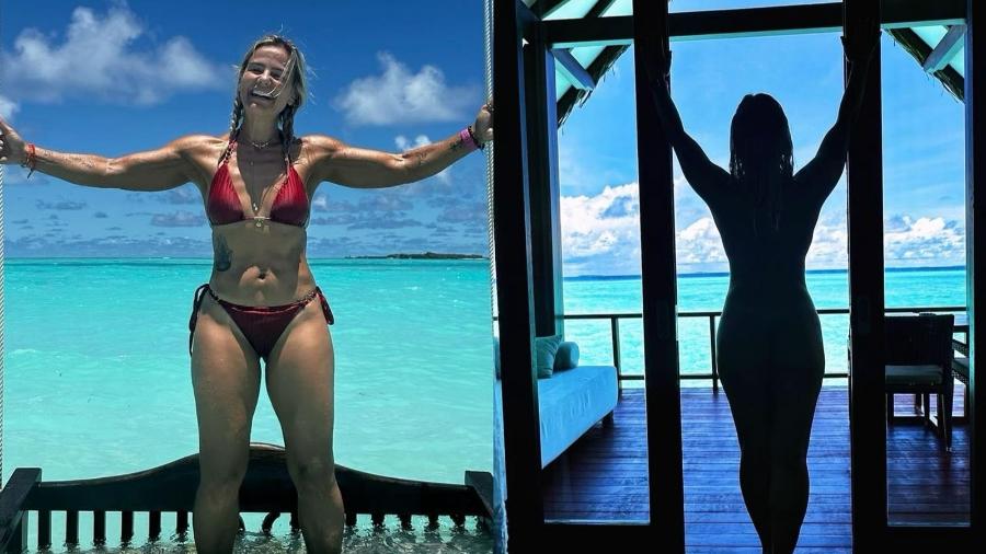 Milene Domingues abre álbum de fotos em viagem a Maldivas - Reprodução/Instagram