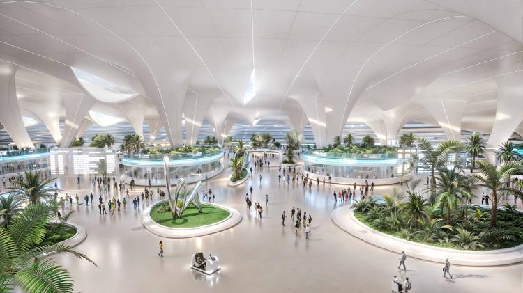 Após a reforma bilionária, o Aeroporto Internacional Al Maktoum será uma peça fundamental de um projeto maior de expansão urbana de Dubai