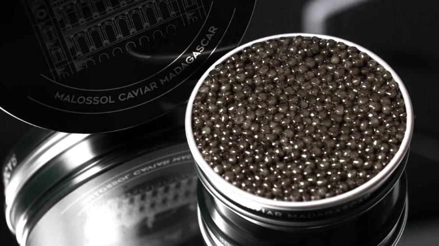 Caviar Rova, de Madagascar, sai por 11.670 euros ou pouco mais de R$ 70 mil, por quilo Caviar Rova, de Madagascar, sai por 11.670 euros ou pouco mais de R$ 70 mil, por quilo