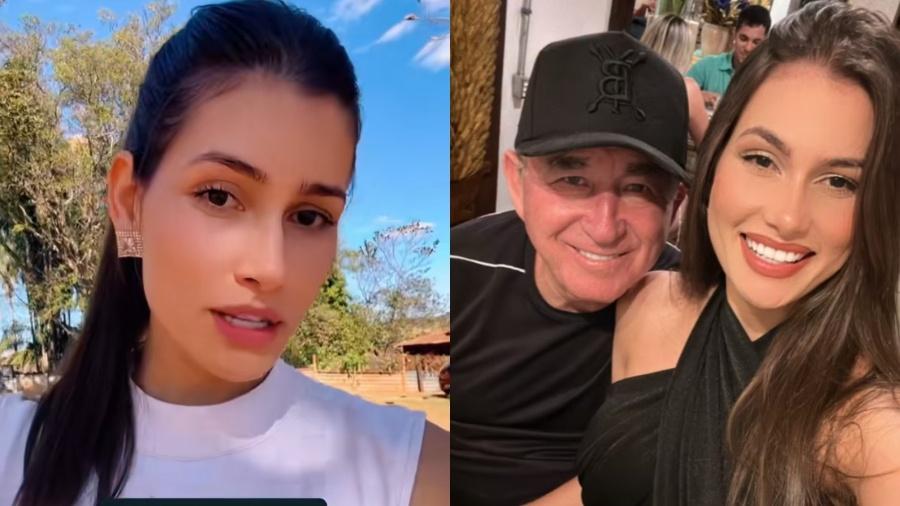 Calita Franciele, esposa de Amado Batista, disse que segue trabalhando após casamento