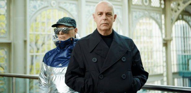 Os ingleses Chris Lowe (tecladista) e Neil Tennant (vocalista), do Pet Shop Boys - Divulgação